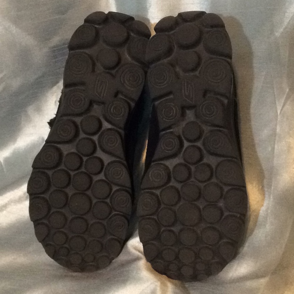 Sketchers on the Go Memory Fur Ankle Boots, black - Picture 6 of 9